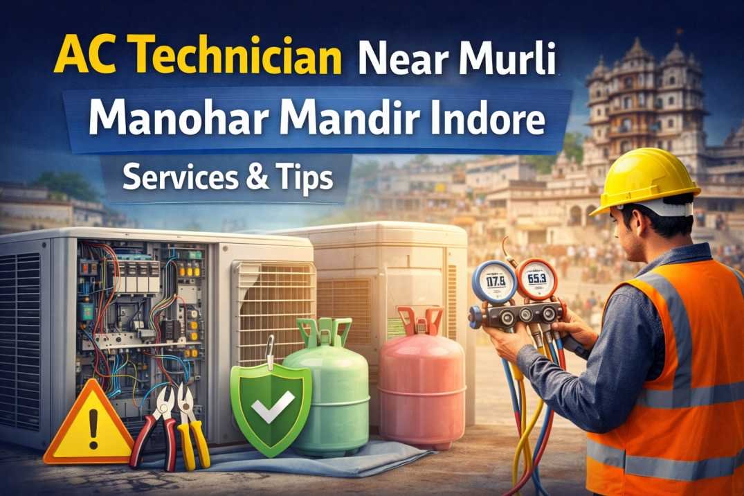 AC technician near Murli Manohar Mandir Indore