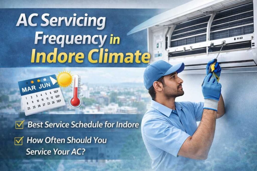 AC servicing frequency in Indore