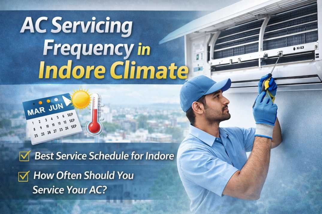 AC servicing frequency in Indore