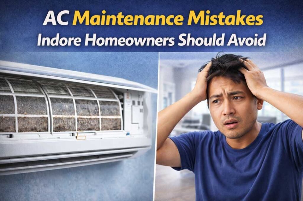 AC maintenance mistakes in Indore
