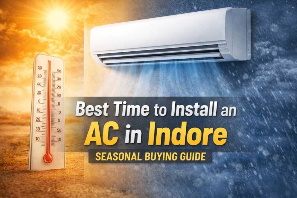 best time to install ac in indore