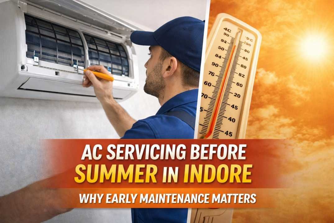 AC Servicing Before Summer in Indore — Why Early Maintenance Matters