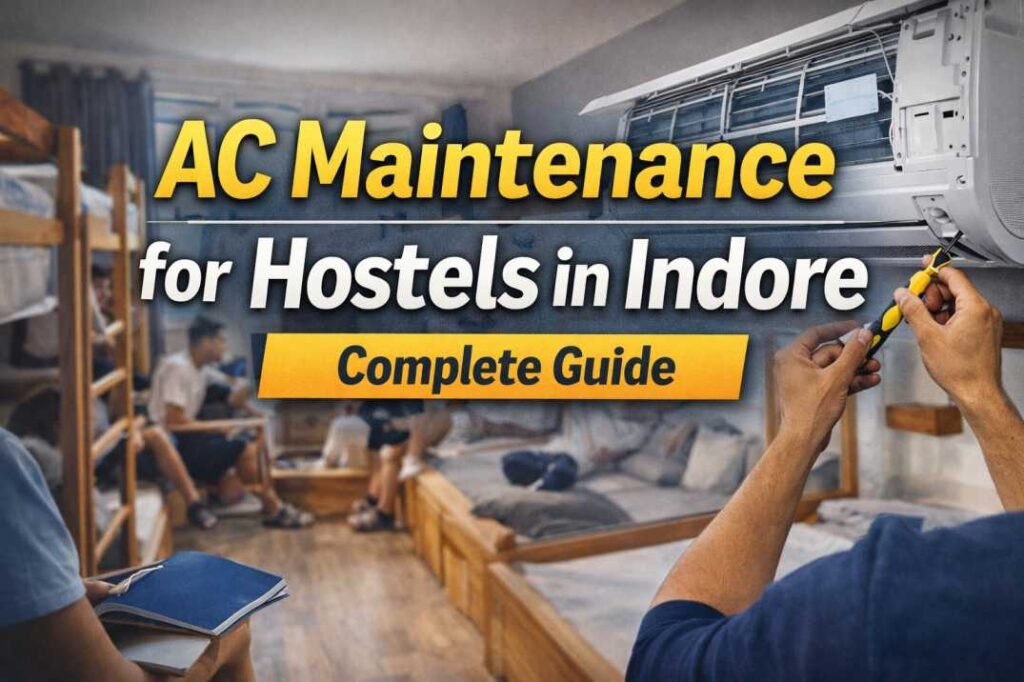 ac maintenance for hostels in indore