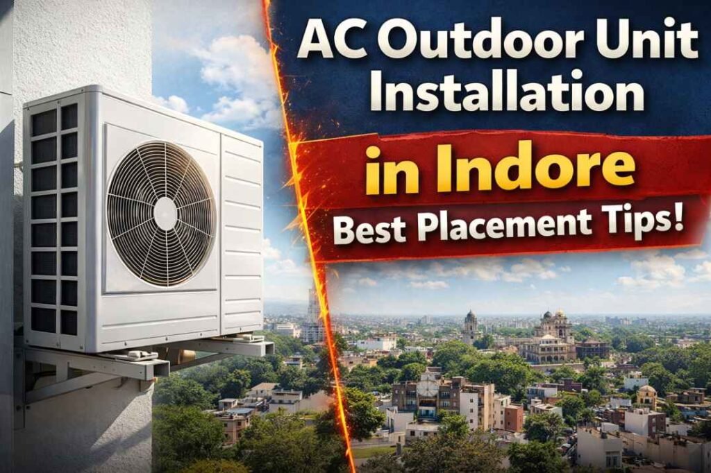 ac outdoor unit installation in indore