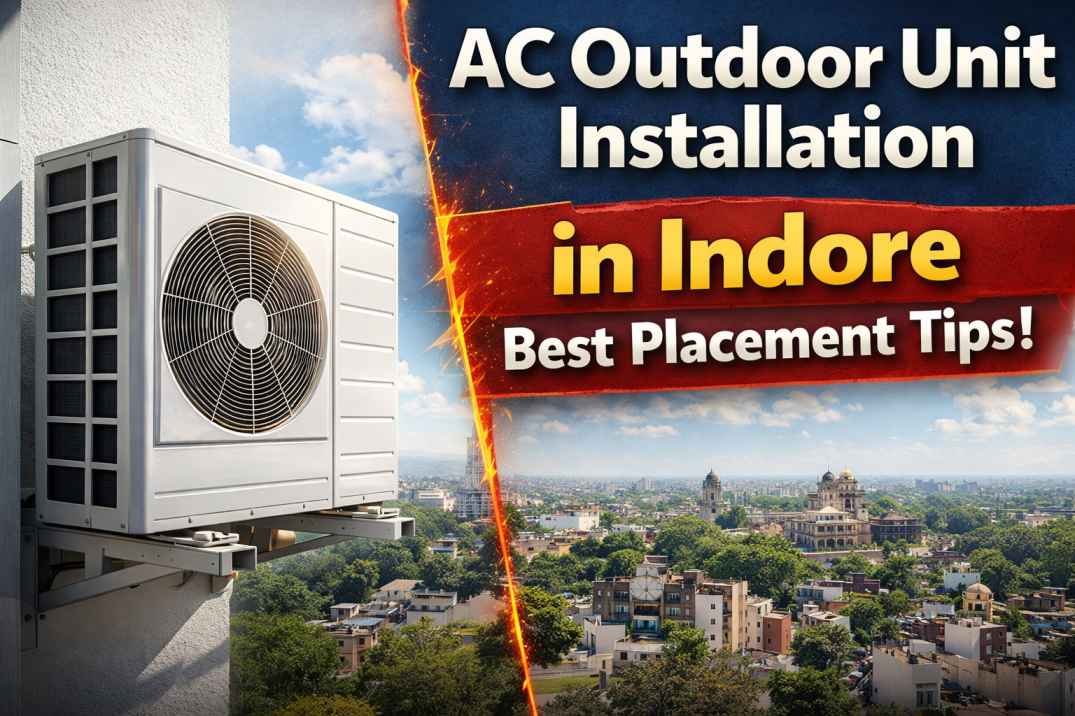 AC Outdoor Unit Installation in Indore — Best Placement Tips